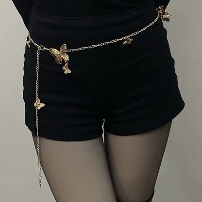 Butterfly Waist Chain Necklace